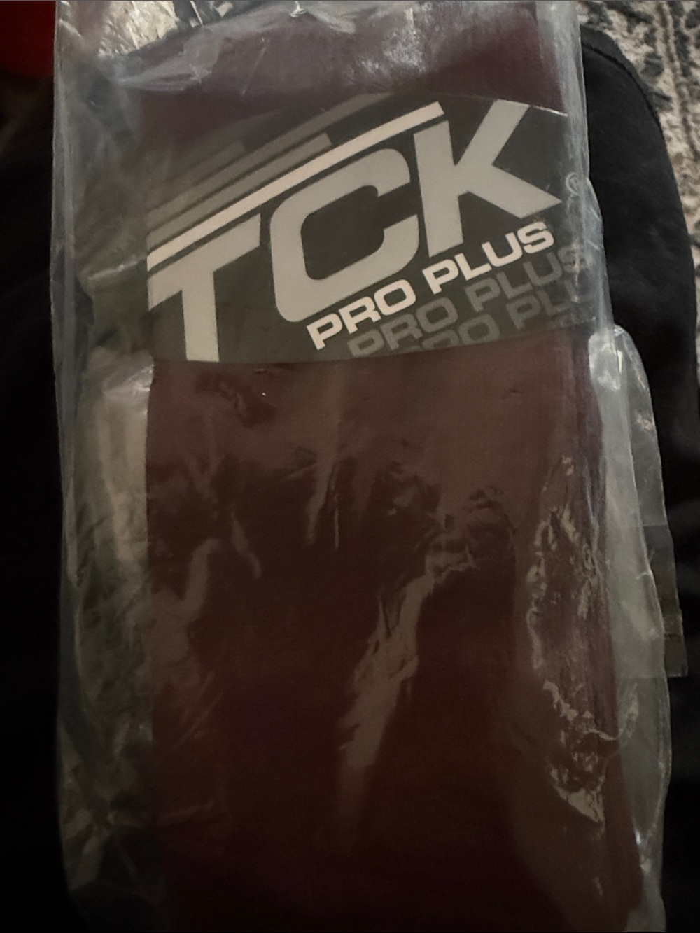 TCK Pro Plus Men's Athletic Socks - Burgundy